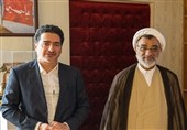 دیدار همایون شجریان و دبیر شورای عالی انقلاب فرهنگی