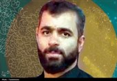 شهیدی که در حمله اسرائیل با سربند "یا رقیه" به شهادت رسید + فیلم