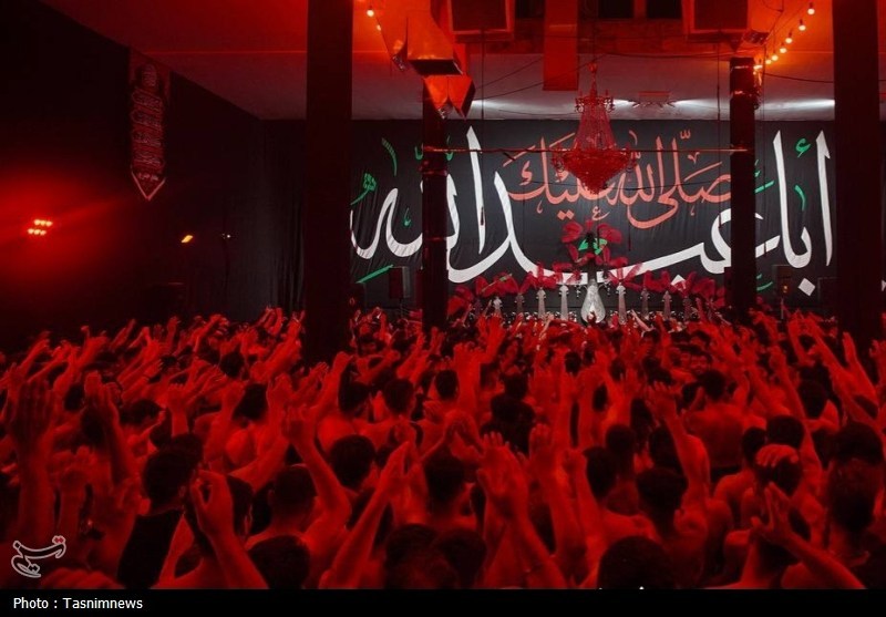حرم حضرت رقیه (س) , عزاداری , موکب تسنیم ,