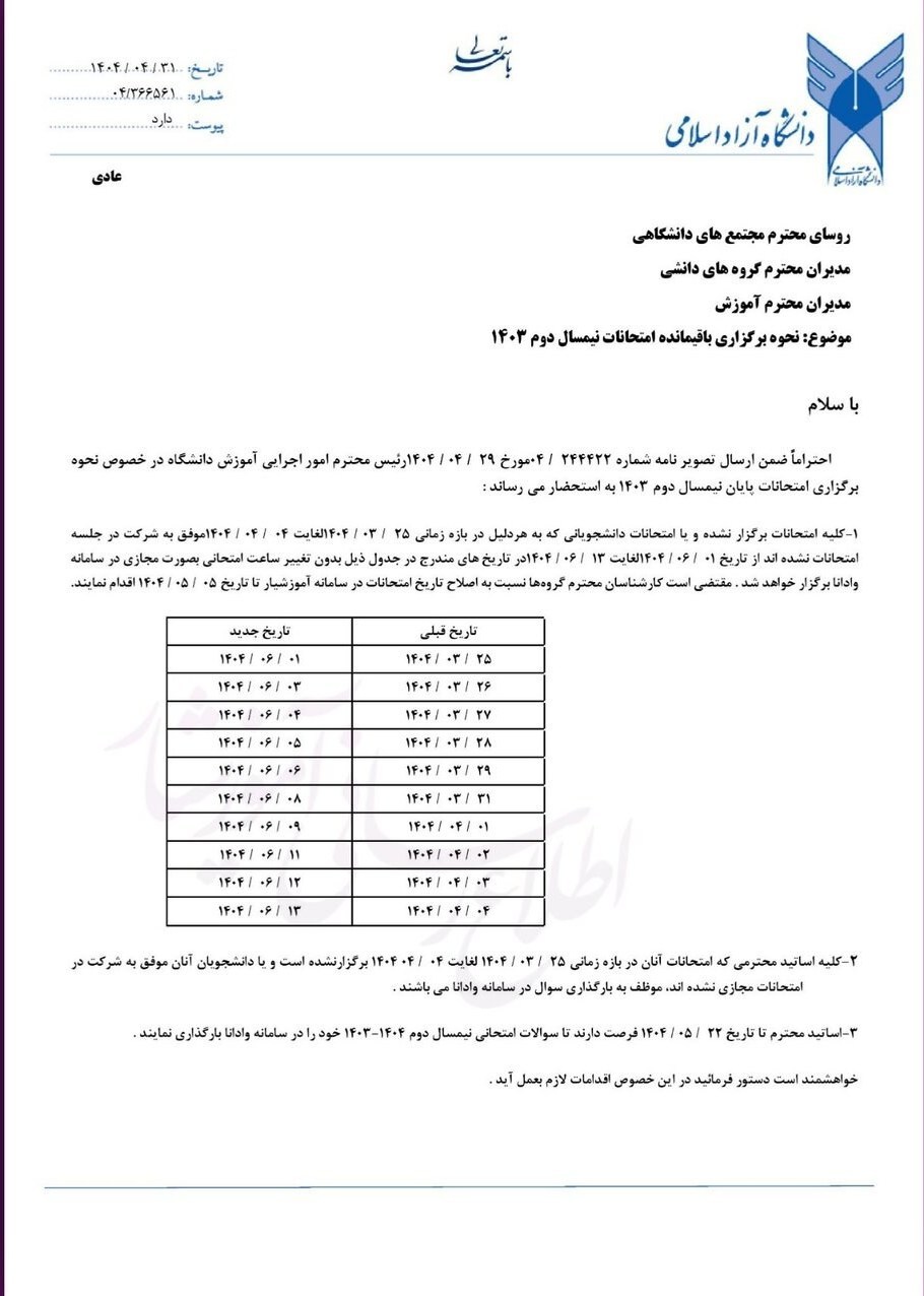 دانشگاه آزاد اسلامی , 