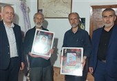 دیدار مسئولان وزارت علوم با خانواده شهید باکویی