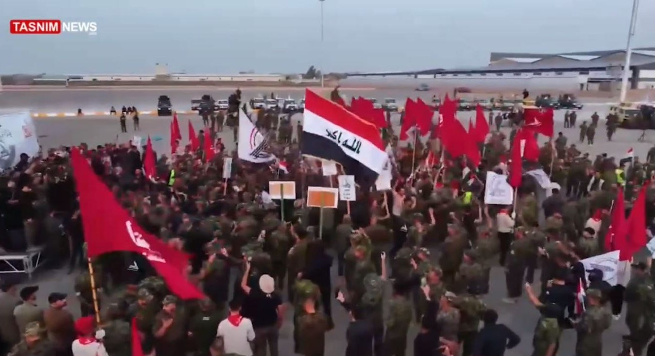 زيارة الأربعين , الحشد الشعبي , العراق , بغداد ,