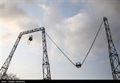 بانجی معکوس (جی‌مکس) در مجموعه توریستی نمک‌آبرود مازندران 