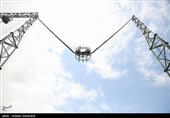 بانجی معکوس (جی‌مکس) در مجموعه توریستی نمک‌آبرود مازندران 