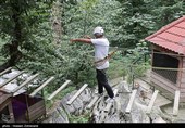 مجموعه ادونچر پارک (جی‌مکس) در منطقه توریستی نمک‌آبرود مازندران