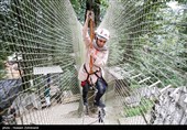 مجموعه ادونچر پارک (جی‌مکس) در منطقه توریستی نمک‌آبرود مازندران