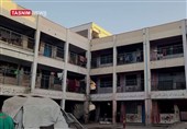 ببینید|آغاز سال تحصیلی در میان ویرانه‌های غزه