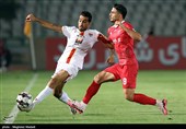تساوی یک نیمه‌ای پرسپولیس و فولاد