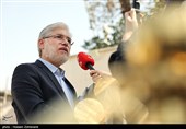 حسین سیمایی‌صراف وزیر علوم، تحقیقات و فناوری در حاشیه جلسه هیئت دولت 