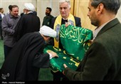 حضور خادمان حرم حضرت عبدالعظیم حسنی(ع) در صحن علنی مجلس