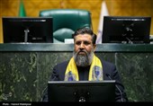 حضور خادمان حرم حضرت عبدالعظیم حسنی(ع) در صحن علنی مجلس