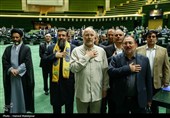 حضور خادمان حرم حضرت عبدالعظیم حسنی(ع) در صحن علنی مجلس