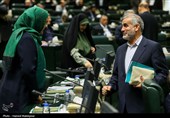 حضور خادمان حرم حضرت عبدالعظیم حسنی(ع) در صحن علنی مجلس