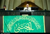 حضور خادمان حرم حضرت عبدالعظیم حسنی(ع) در صحن علنی مجلس