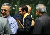 حضور خادمان حرم حضرت عبدالعظیم حسنی(ع) در صحن علنی مجلس