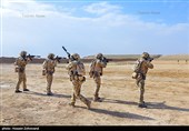 اجرای میدان تیر تاکتیکال توسط یگان ویژه فاتحین سپاه محمد رسول الله(ص) با استفاده از لباس‌ و تجهیزات جدید