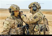 تمرینات تاکتیکی یگان ویژه فاتحین سپاه محمد رسول الله(ص) با استفاده از لباس‌ و تجهیزات جدید
