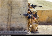 تمرین CQB تاکتیکی یگان ویژه فاتحین سپاه محمد رسول الله(ص) با استفاده از لباس‌ و تجهیزات جدید