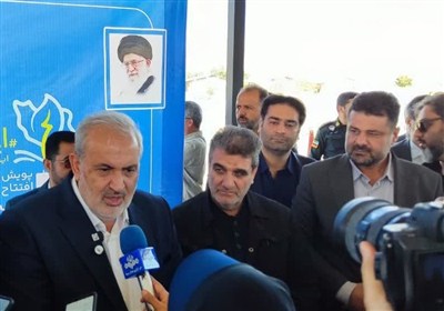 وزیر نیرو از بند انحرافی «سیمین دشت» بازدید کرد