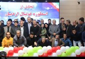 تجلیل از محمود بایرامی، پیشکسوت فوتبال استان اردبیل