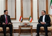 عراقجی: خلال لقائی مع الأعرجی جرى بحث التقدّم فی تنفیذ الاتفاق الأمنی بین إیران والعراق