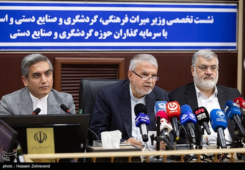 نشست استاندار تهران و وزیر میراث فرهنگی، گردشگری و صنایع دستی