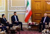 مستشار الأمن القومی العراقی یلتقی رئیس البرلمان الإیرانی فی طهران