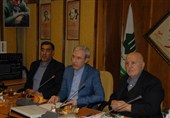 جلسه کارگروه ورزش حزب مؤتلفه اسلامی با رئیس فدراسیون تنیس روی میز و جوادی
