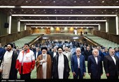 آیین تکریم رئیس سازمان حج و زیارت