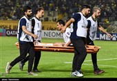 دیدار تیم‌های فوتبال سپاهان ایران و آحال ترکمنستان