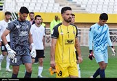 دیدار تیم‌های فوتبال سپاهان ایران و آحال ترکمنستان