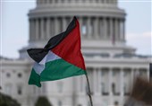 ببینید|تظاهرات شبانه در نیواورلئان در حمایت از فلسطین و غزه