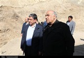 بازدید میدانی مسؤولان از گام پایانی پروژه راه‌آهن اردبیل-میانه