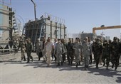 بازدید فرمانده کل ارتش از دیوار مرزی شرق کشور