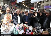 بازدید دستیار اجتماعی رئیس‌جمهور از نمایشگاه توانمندی‌های بانوان