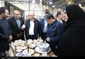 بازدید دستیار اجتماعی رئیس‌جمهور از نمایشگاه توانمندی‌های بانوان