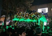 ورامین در سوگ بانوی دو عالم؛ آیین تشییع نمادین حضرت زهرا(س) برگزار شد
