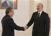 عراقجی یلتقی الرئیس الأذربیجانی إلهام علییف