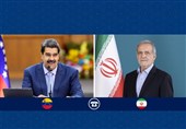 بزشکیان لـ مادورو: التحرک الأمریکی فی فنزویلا تهدید للسلام العالمی