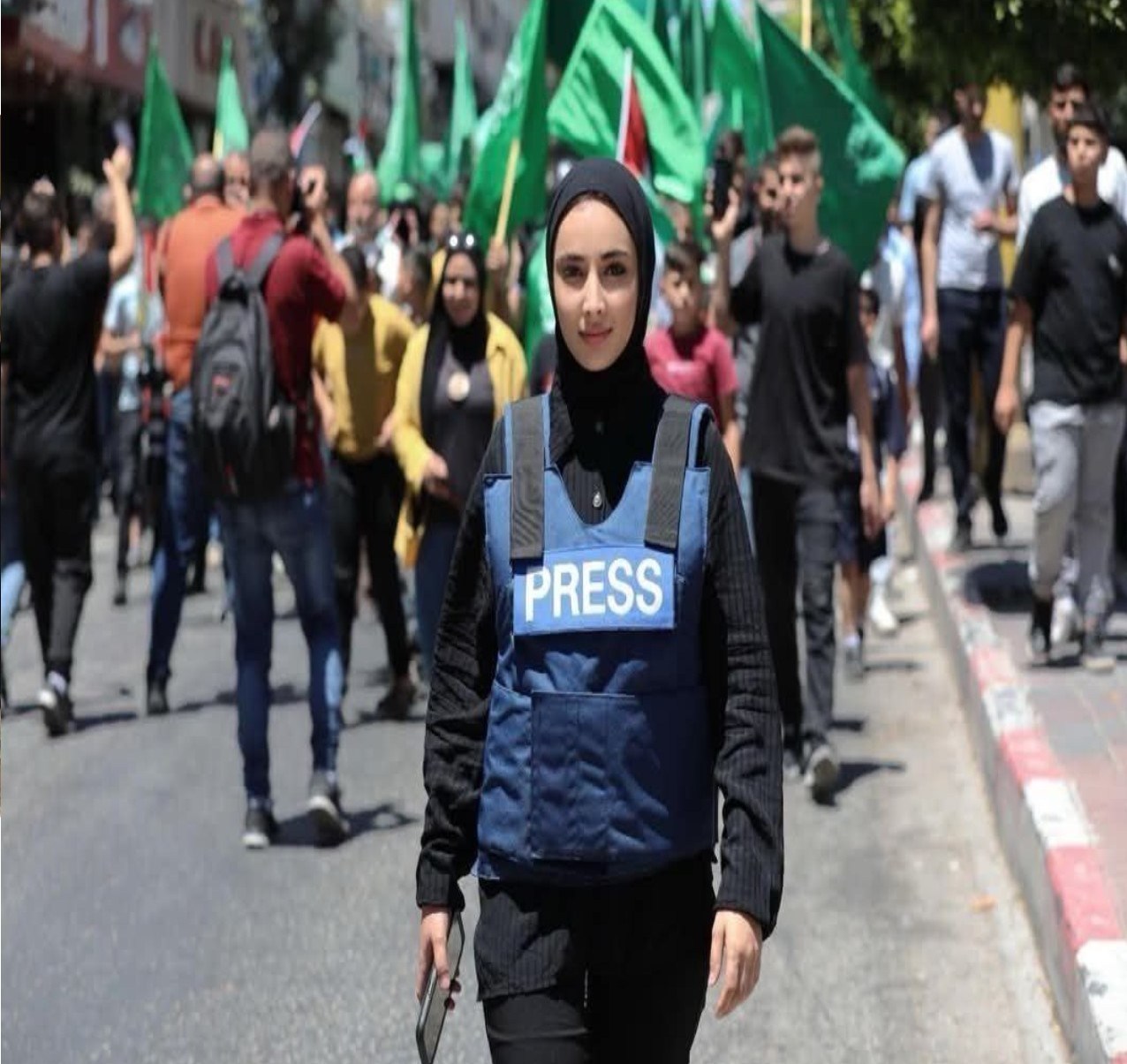 خبرنگار , صهیونیسم , کرانه باختری , کشور فلسطین , خبرگزاری تسنیم , فرح ابوعیاش , 