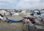 غزه؛ دیروز غرق در خون، امروز غرق در سیلاب