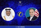 إیران وقطر تؤکدان ضرورة مواصلة التنسیق لمنع تصعید التوترات الإقلیمیة