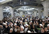اجتماع حماسی 9 دی در فیضیه قم؛ تجدید میثاق امت با ولایت+ عکس