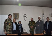 تجلیل از خانواده شهید مسیحی هراچ هاکوپیان در آستانه سال نو میلادی