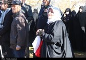 حماسه حضور در هوای سرد؛ مردم قزوین یکپارچه برای 9 دی آمدند