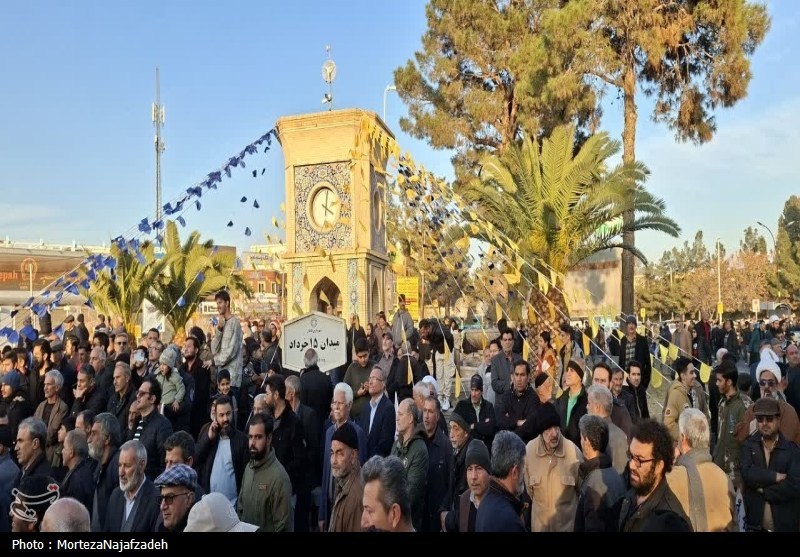 اخبار کاشان , کاشان , تجمع , اغتشاشات 1404 , 