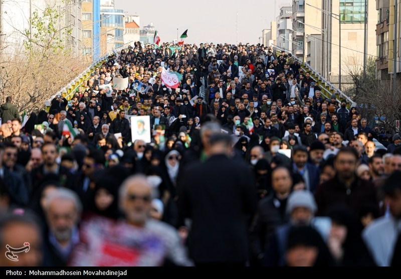 اغتشاشات 1404 , مردم تهران , تجمع , 