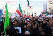راهپیمایی مردم زنجان در محکومیت اغتشاشات