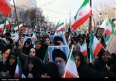 راهپیمایی مردم زنجان در محکومیت اغتشاشات