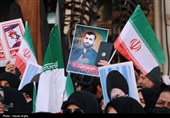 راهپیمایی مردم زنجان در محکومیت اغتشاشات
